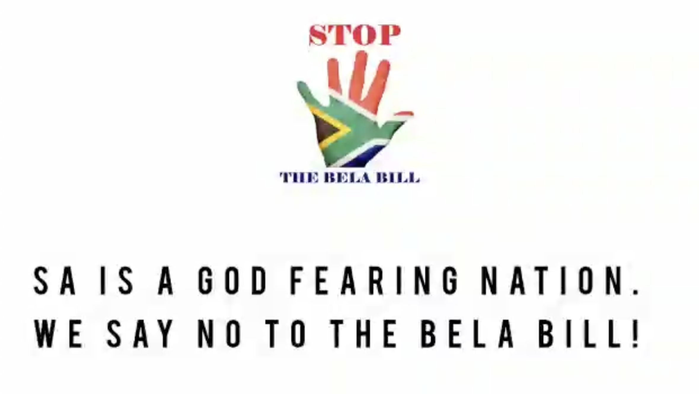 We say NO to the BELA Bill!